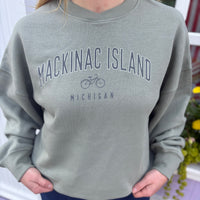 Dusty Green Mackinac Island Sweatshirt