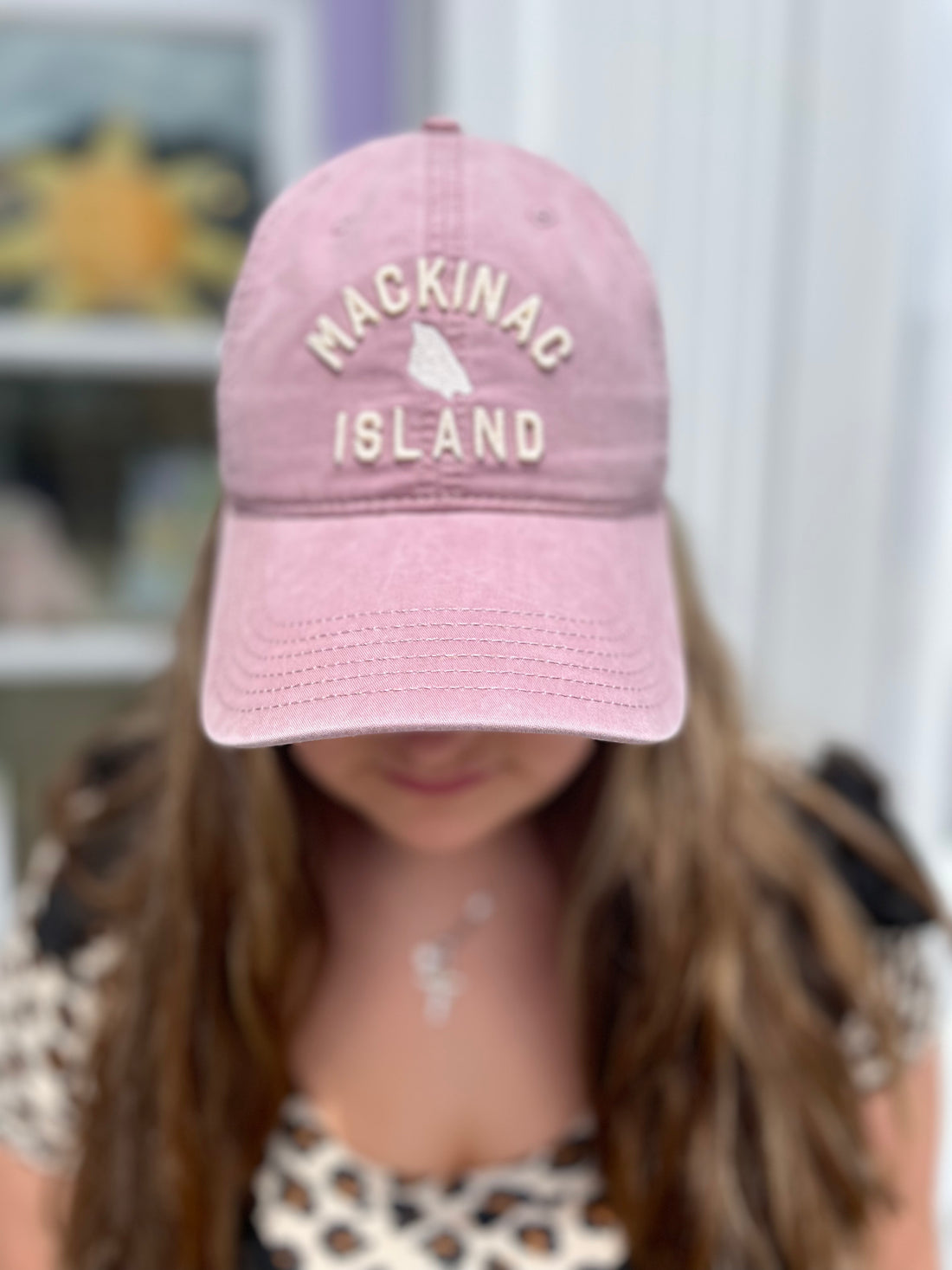 Dusty Rose Mackinac Hat