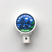 Mackinac Bridge Bicycle Night Light