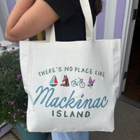 Mackinac Tote Bags