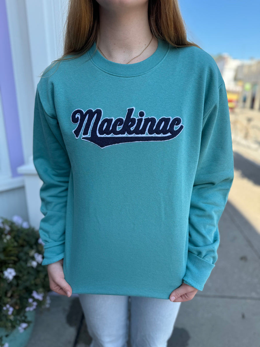 Jade Mackinac Fleece Crewneck