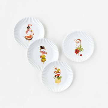 Holiday Appetizer Plate 6"