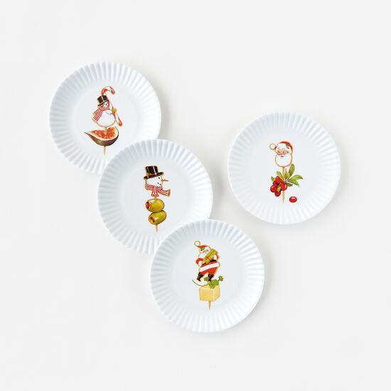 Holiday Appetizer Plate 6"