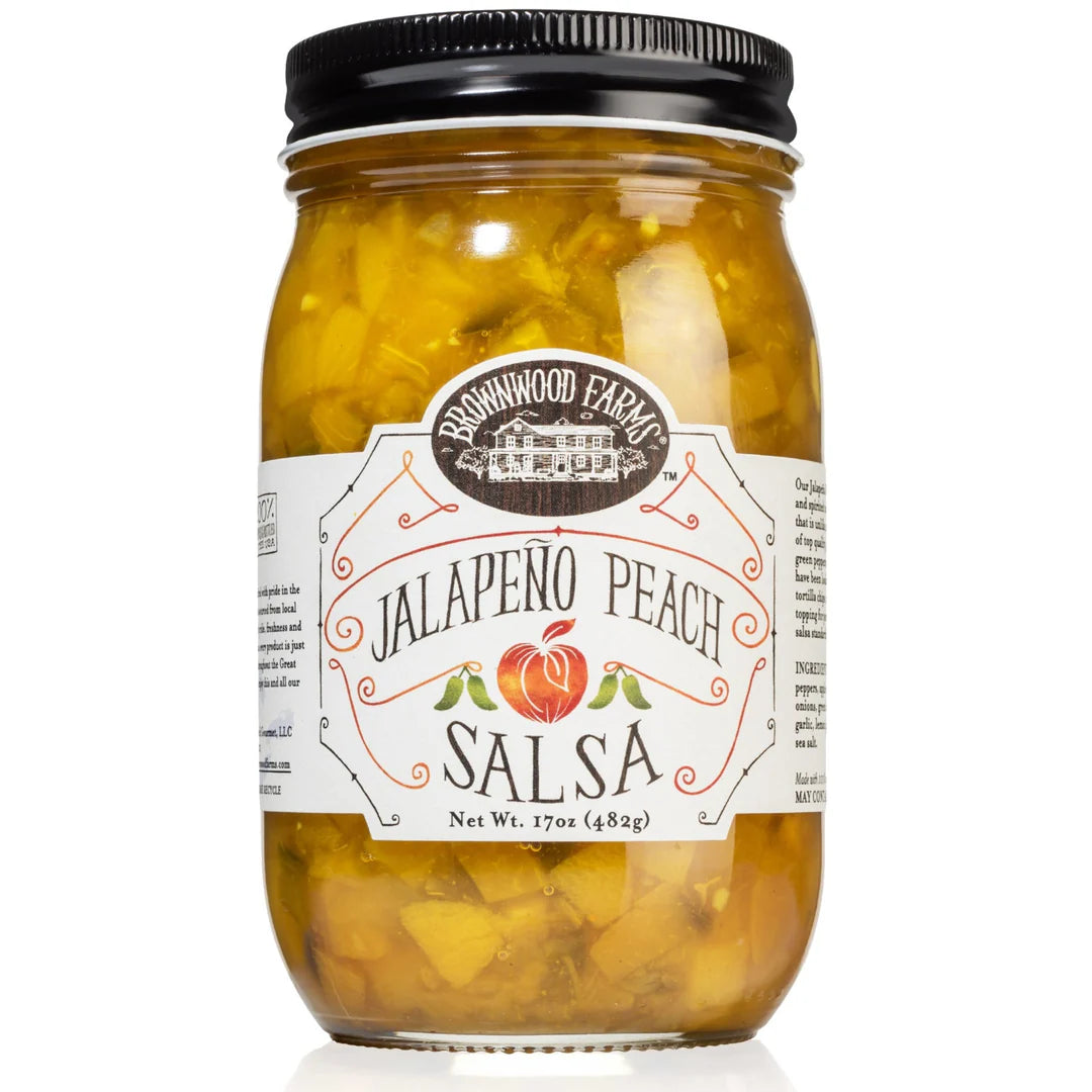 Brownwood Farms Jalapeno Peach Salsa