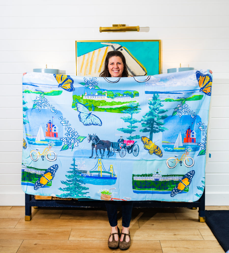 Sherpa Blanket | LL X Leland Gal