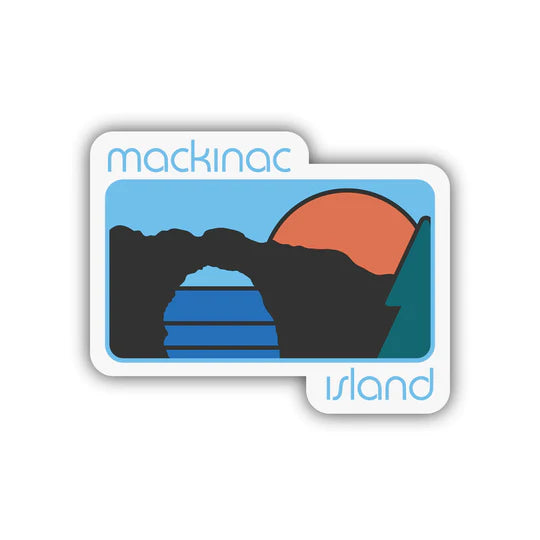 The Mitten State | Mackinac Island State Park Sticker