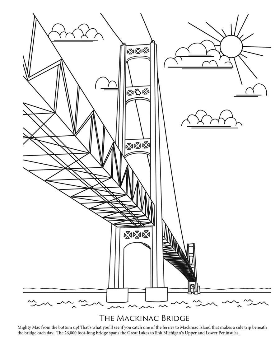 Mindful Mackinac Coloring Book