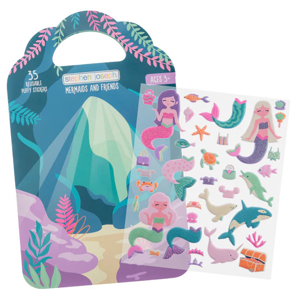 Reusable Puffy Sticker Book