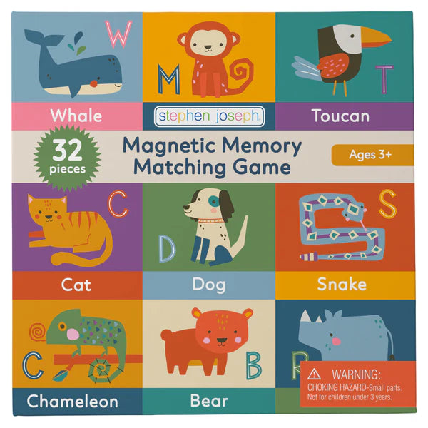 Animal Magnetic Memory Matching Game
