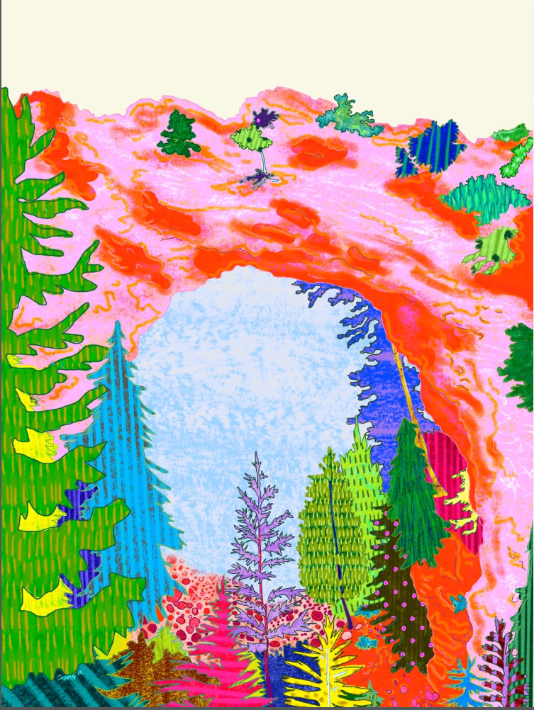 Mackinac Summer Studio Print