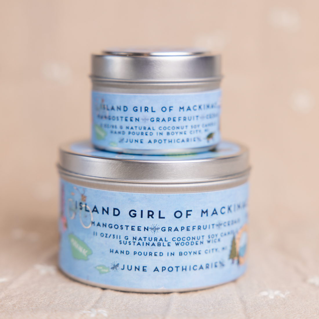 Island Girl 11oz Tin Candle