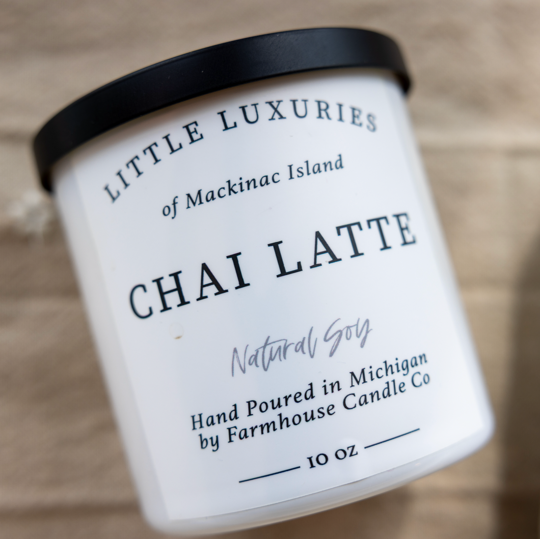 Little Luxuries' Chai Latte Candle