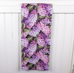 Lilacs Recycled Waffle Dish Towel