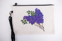 Mackinac Lilacs Makeup Pouch I Red Cabin Studio