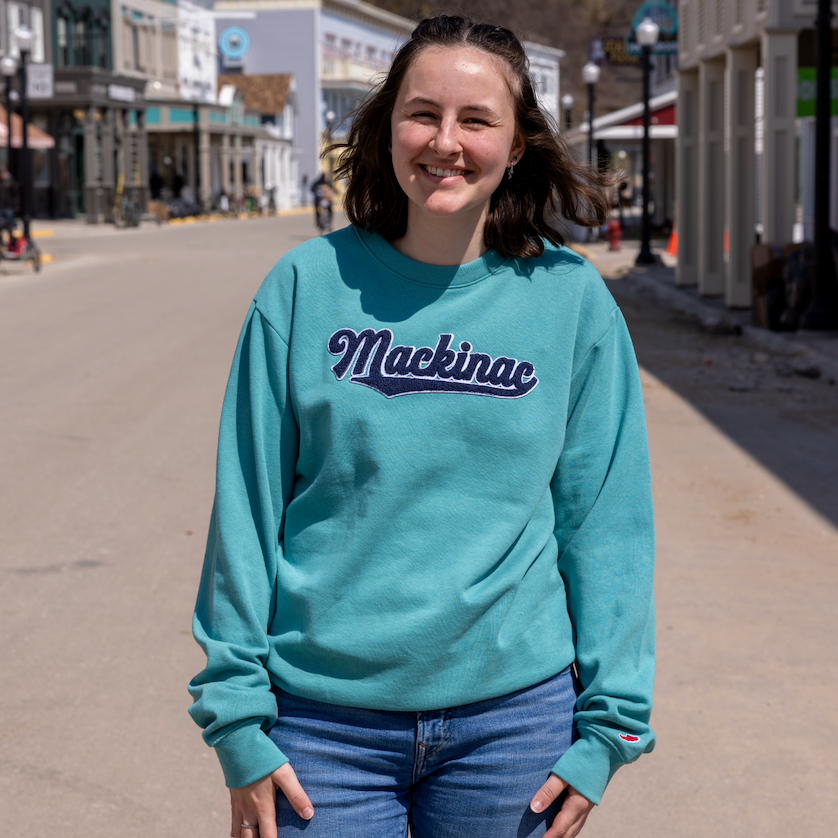 Jade Mackinac Fleece Crewneck