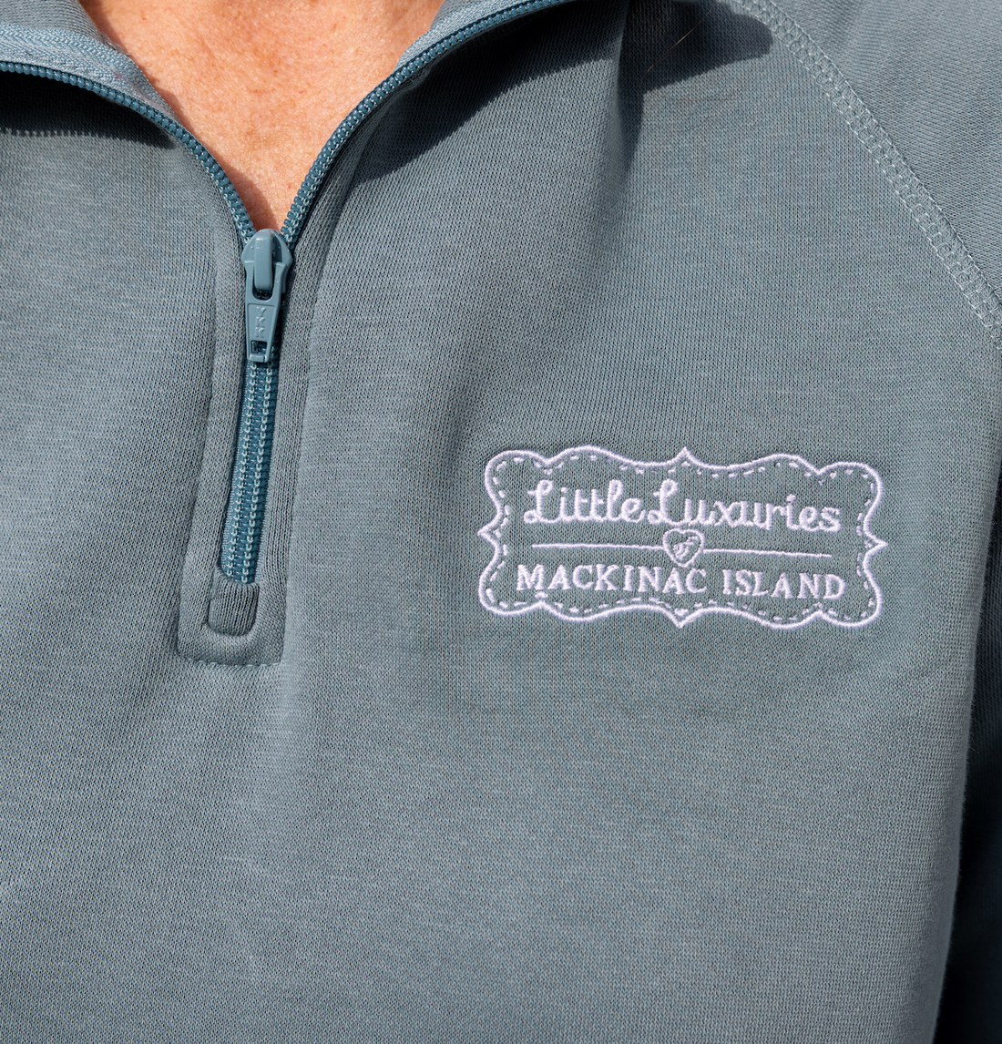 Little Luxuries Quarter Zip