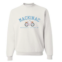 Mackinac Bike Crewneck Sweatshirt