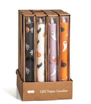 Halloween LED Taper Candle