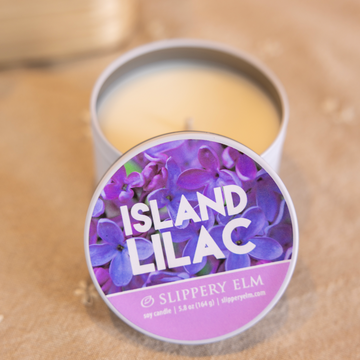Island Lilac Travel Tin Candle