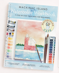 Mackinac Island Watercolor Workbook