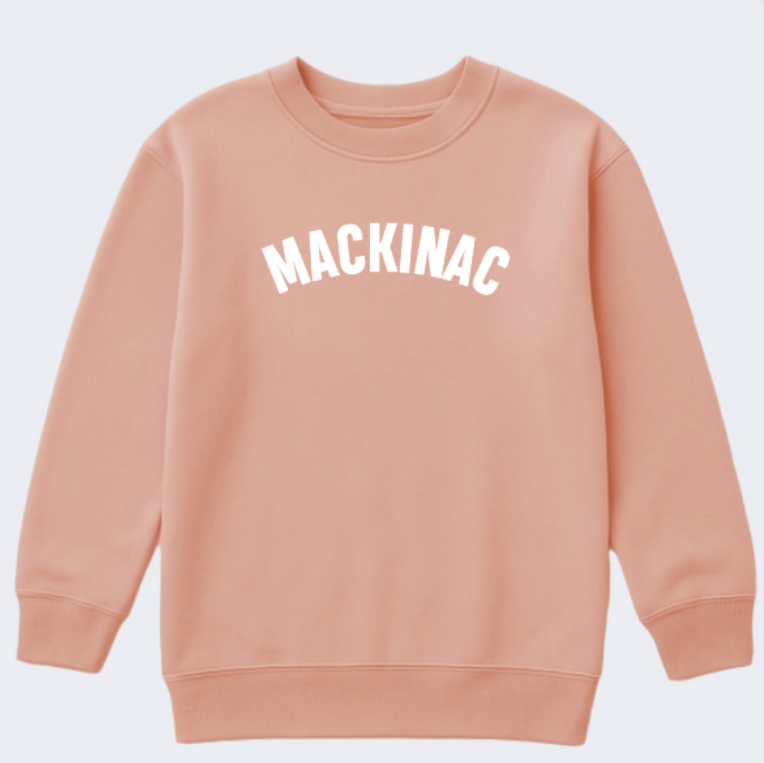 Mackinac Rose Sand Sweatshirt