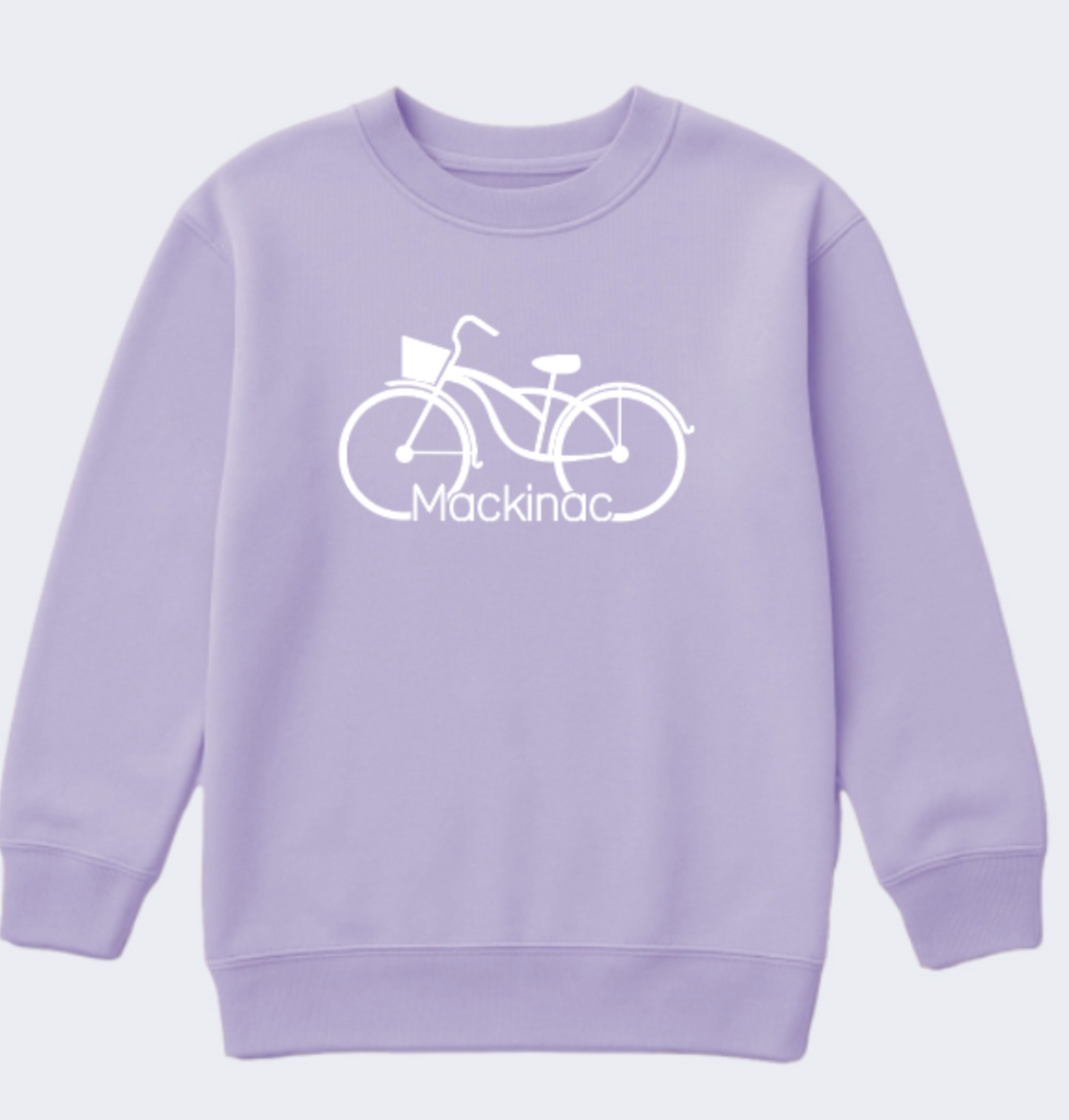 Mackinac Bike Orchid Sweatshirt