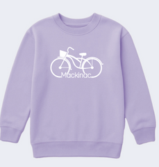 Mackinac Bike Orchid Sweatshirt