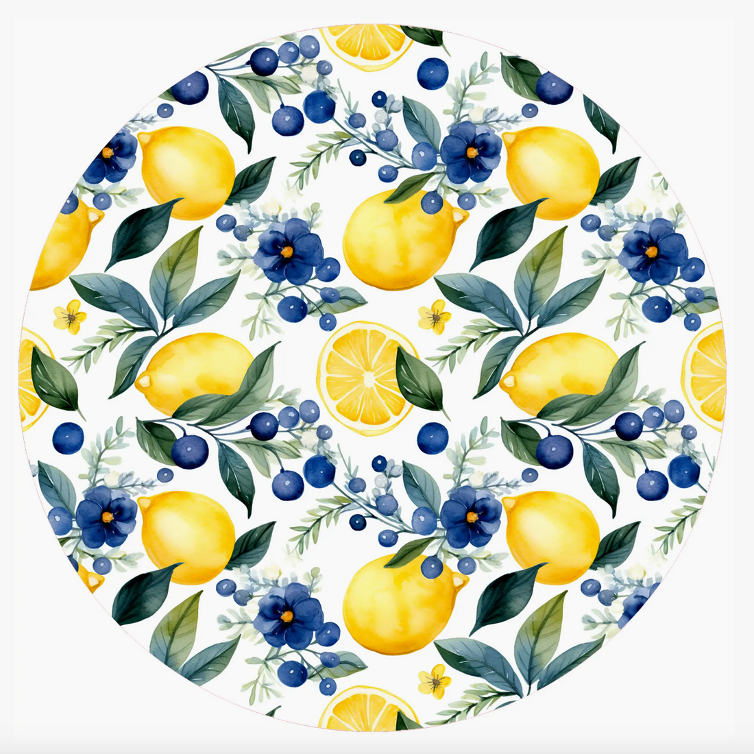 Lemons & Blueberries Jar Opener