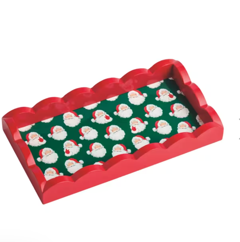 Christmas Scallop Trinket Trays