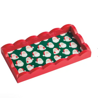 Christmas Scallop Trinket Trays