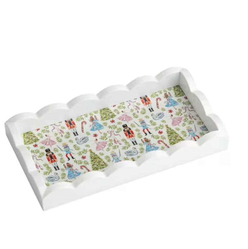 Christmas Scallop Trinket Trays