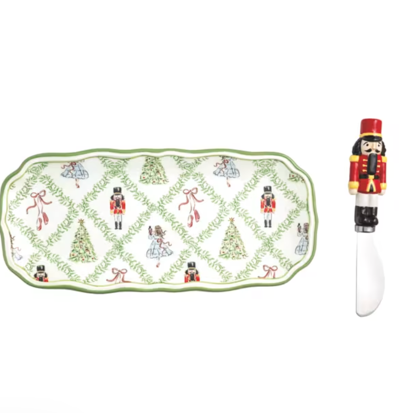 Lattice Nutcracker Everything Dish Set