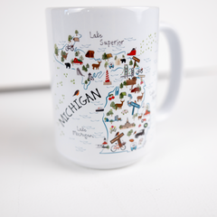 Michigan Mug | Red Cabin Studio