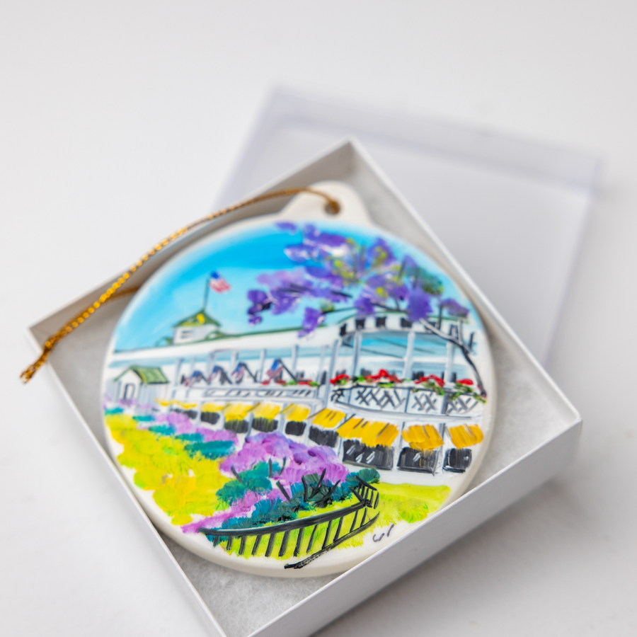 Hand Painted Mackinac Island Ornaments