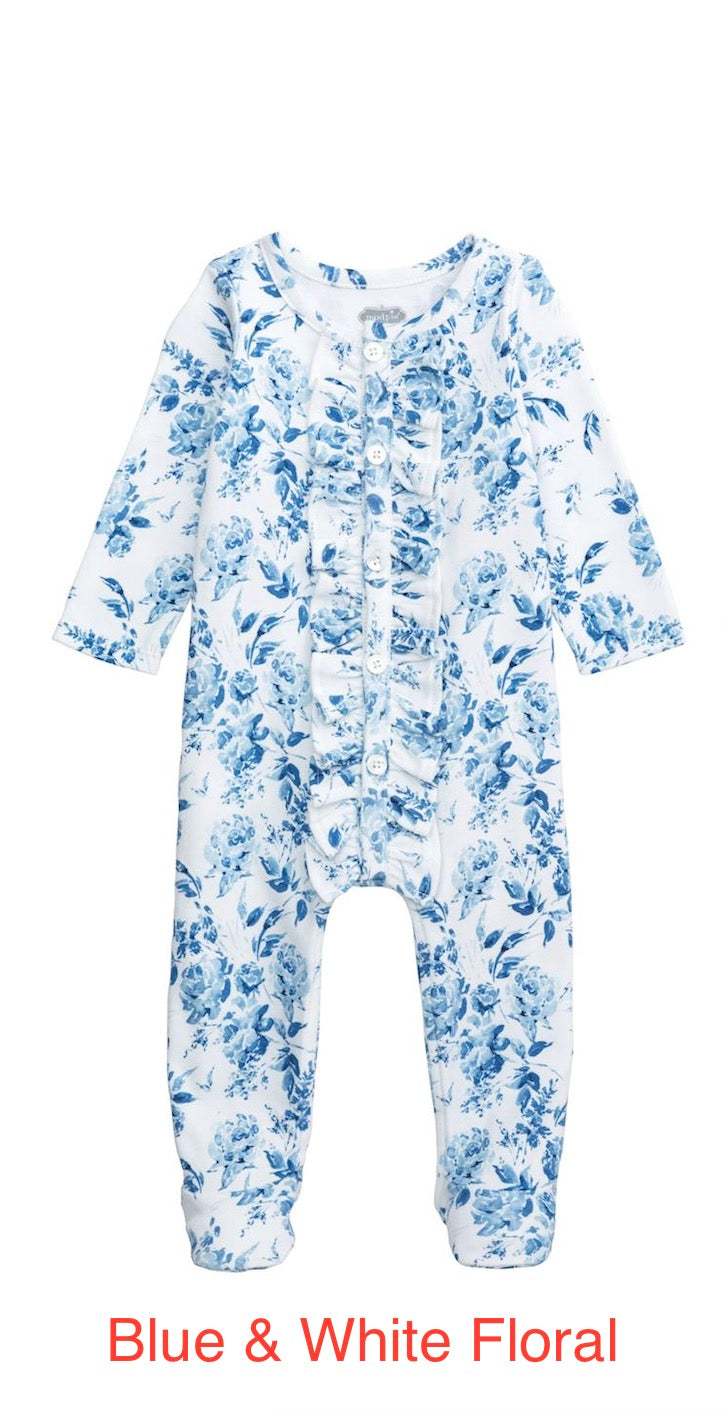 Floral Ruffle Sleepers
