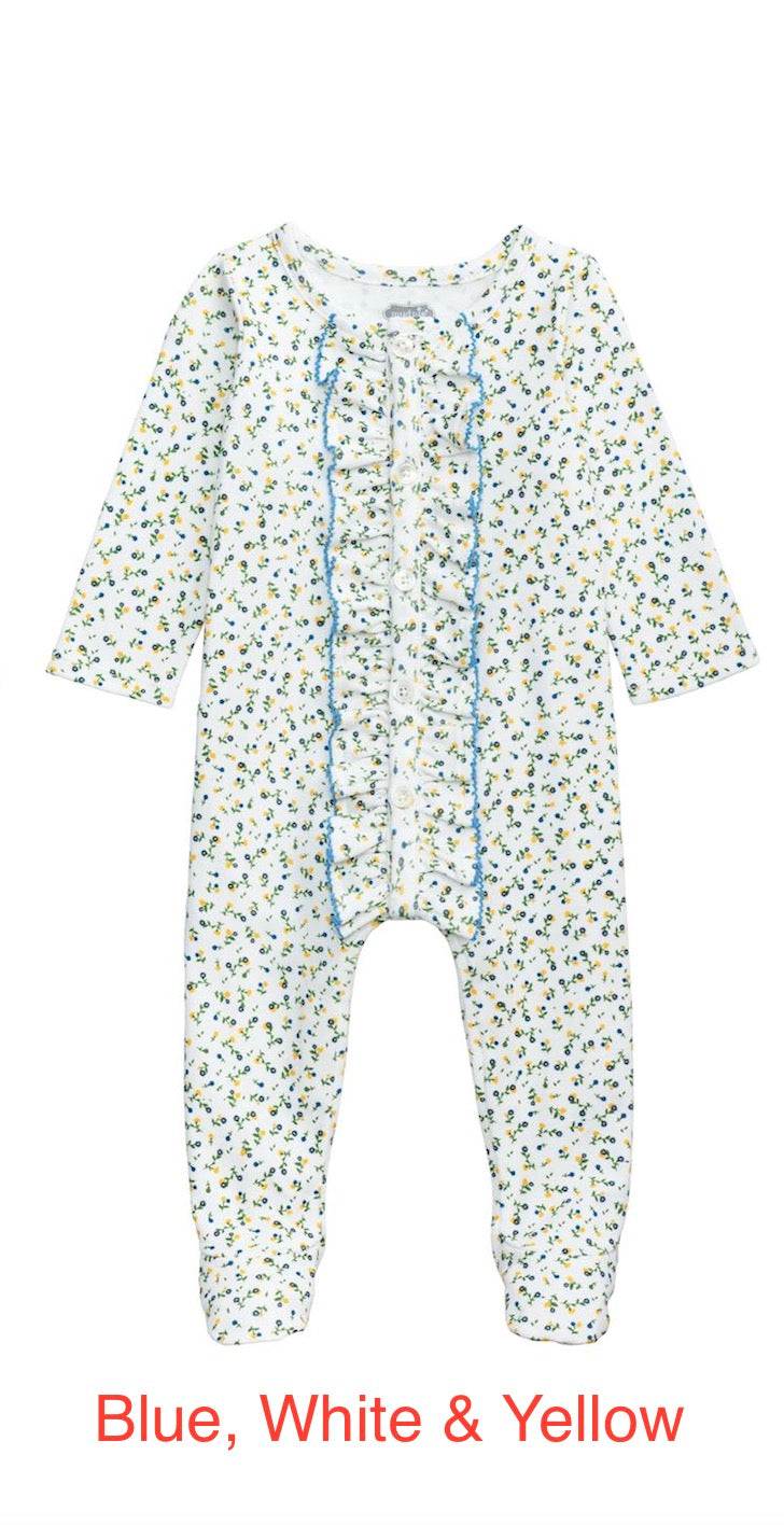 Floral Ruffle Sleepers