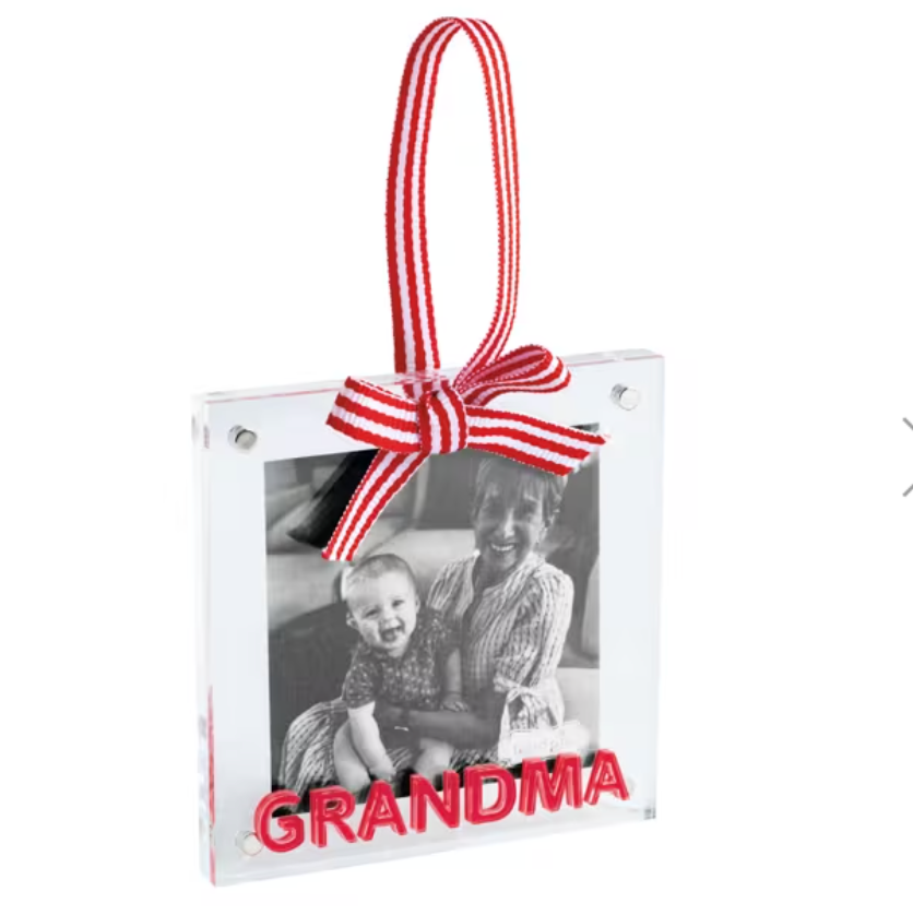 Grandmother Frame Ornaments