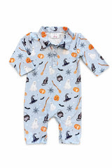 Spooky Season Long Sleeve Polo One-Piece
