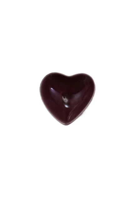 Colored Stoneware Heart Dish