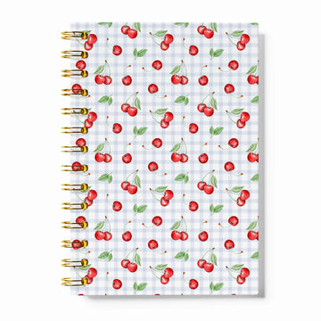 Picnic Cherries Spiral Notebooks