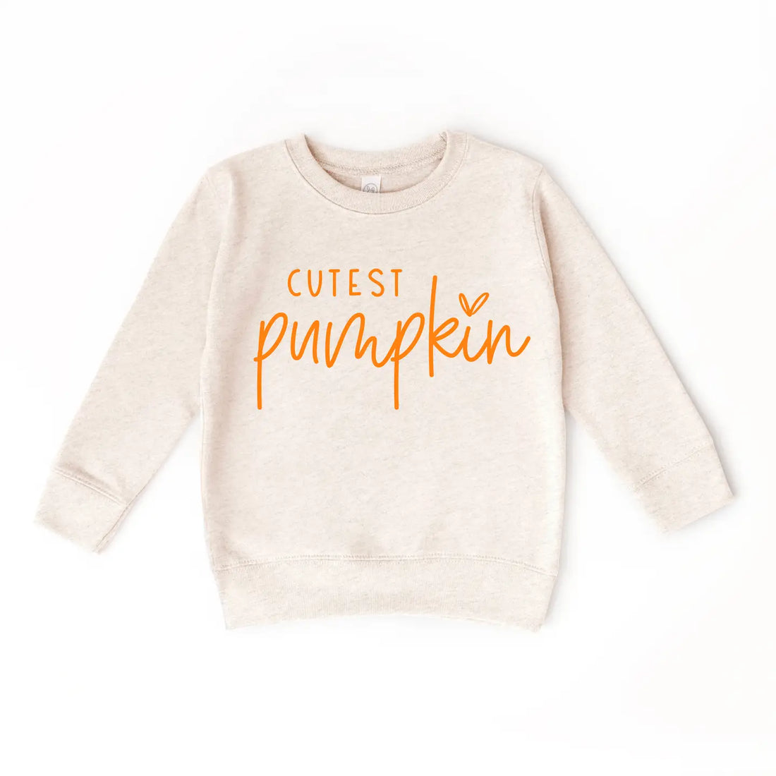 Cutest Pumpkin Pumpkin Patch Kids Fall Sweatshirt Toddler