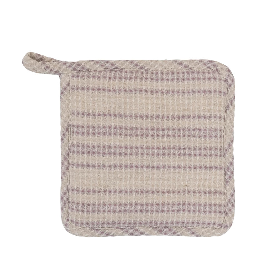 Cotton Waffle Weave Pot Holder