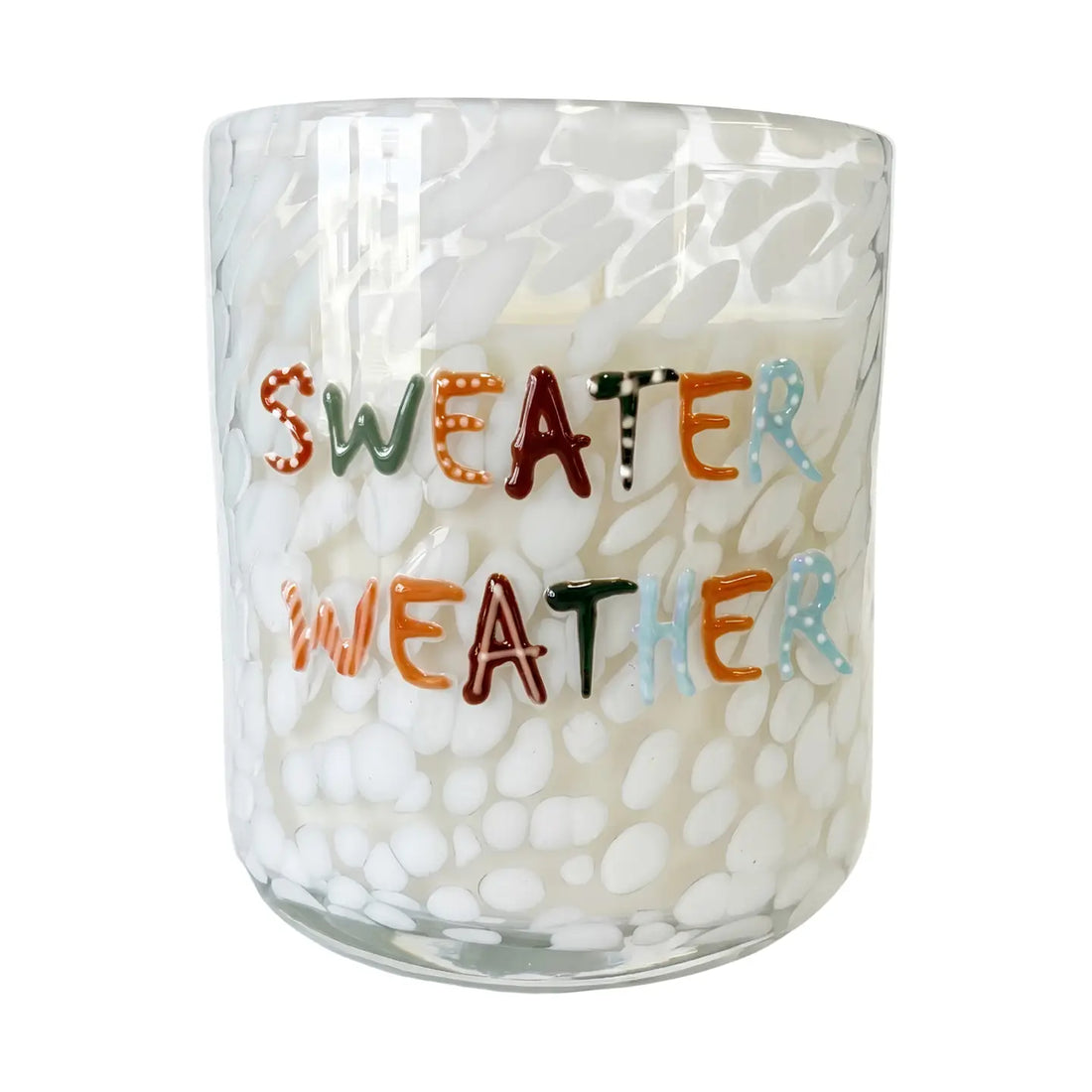Sweater Weather Icon 12 oz Candle