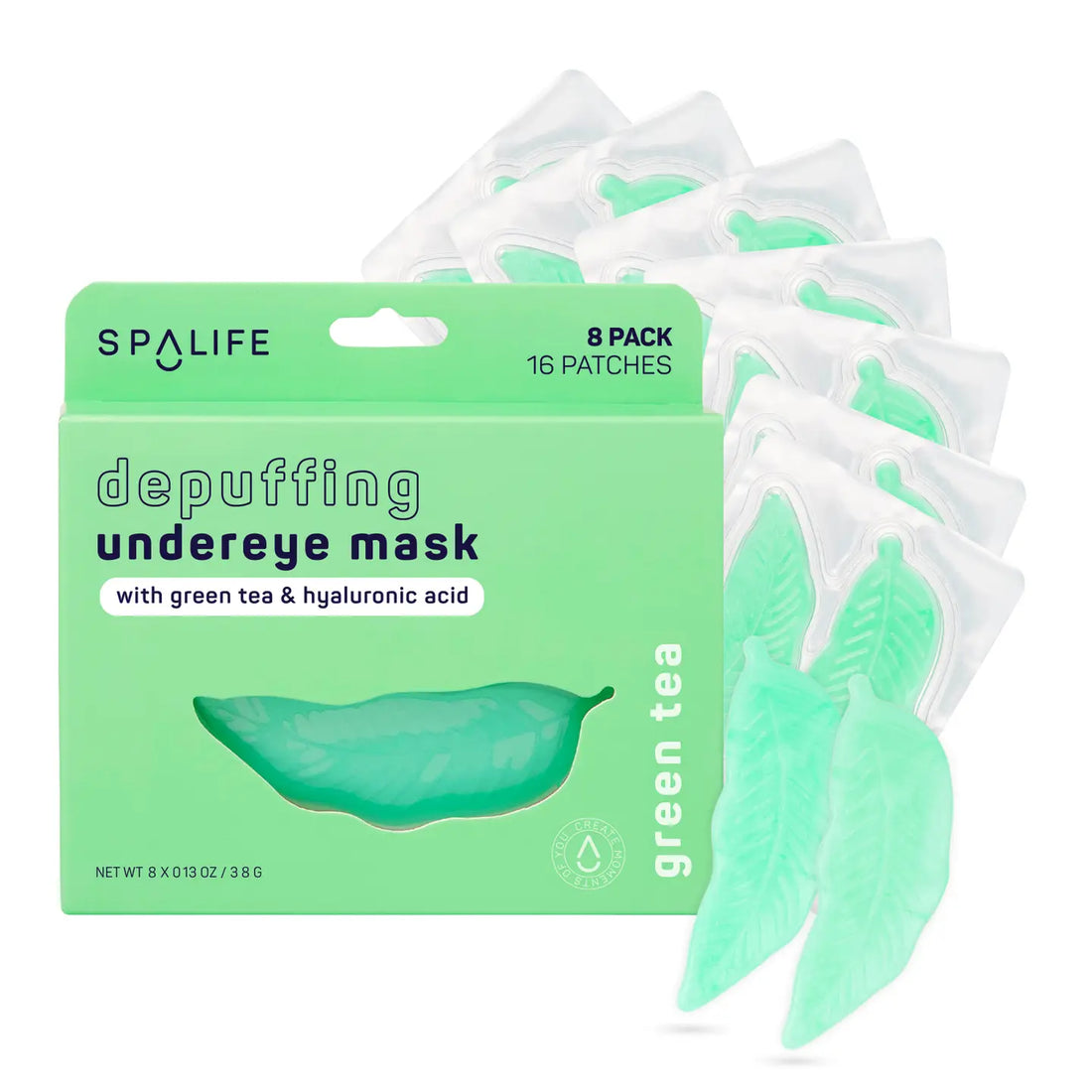 Green Tea Depuffing Hydrogel Eye Patches