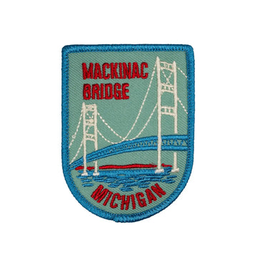 Mackinac Bridge Iron-On Patch
