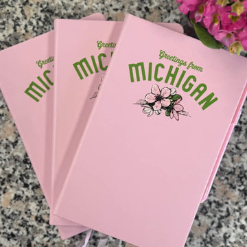 Greetings from Michigan Journal with Pen