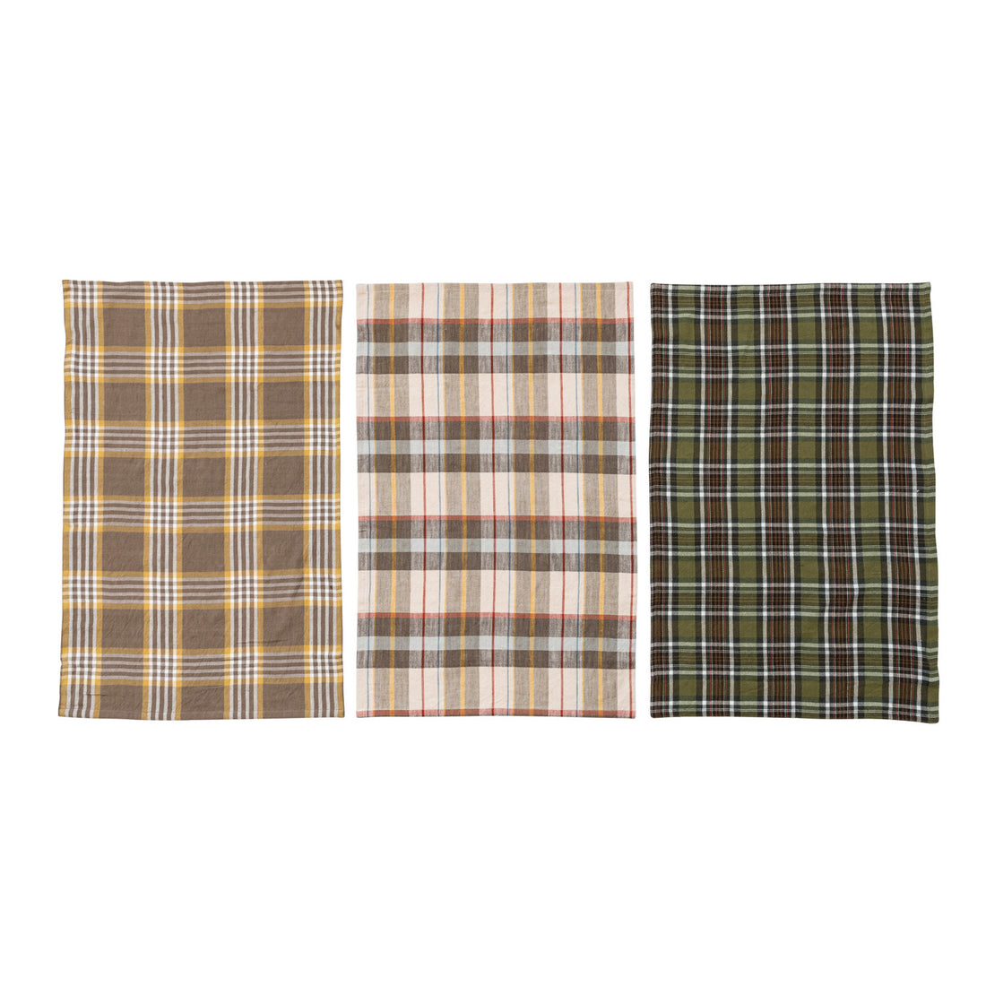 Cotton Printed Tea Towels Set of 3
