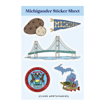 Michigander Sticker Sheet