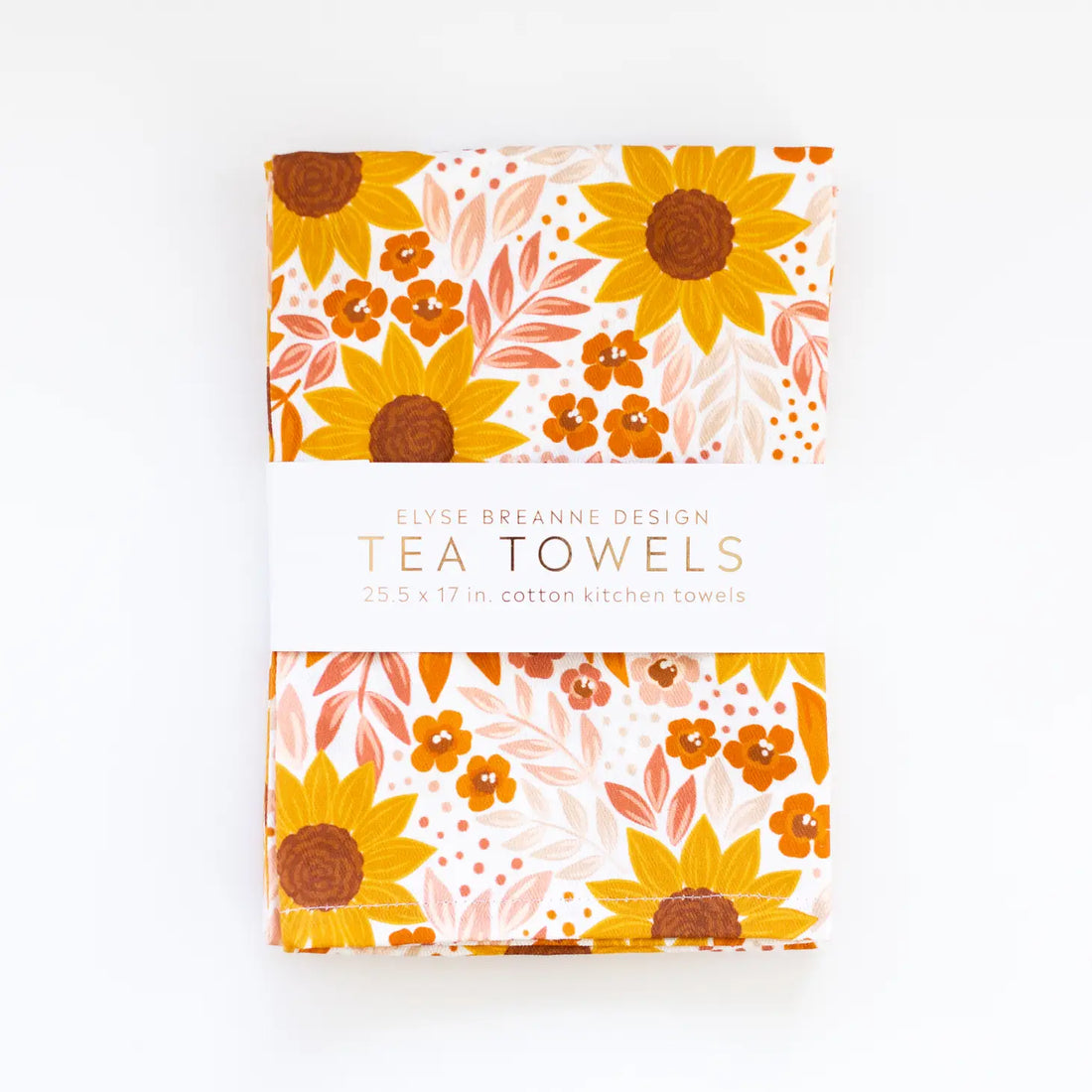 Elyse Breanne Design I 2 Sunflower Tea Towels