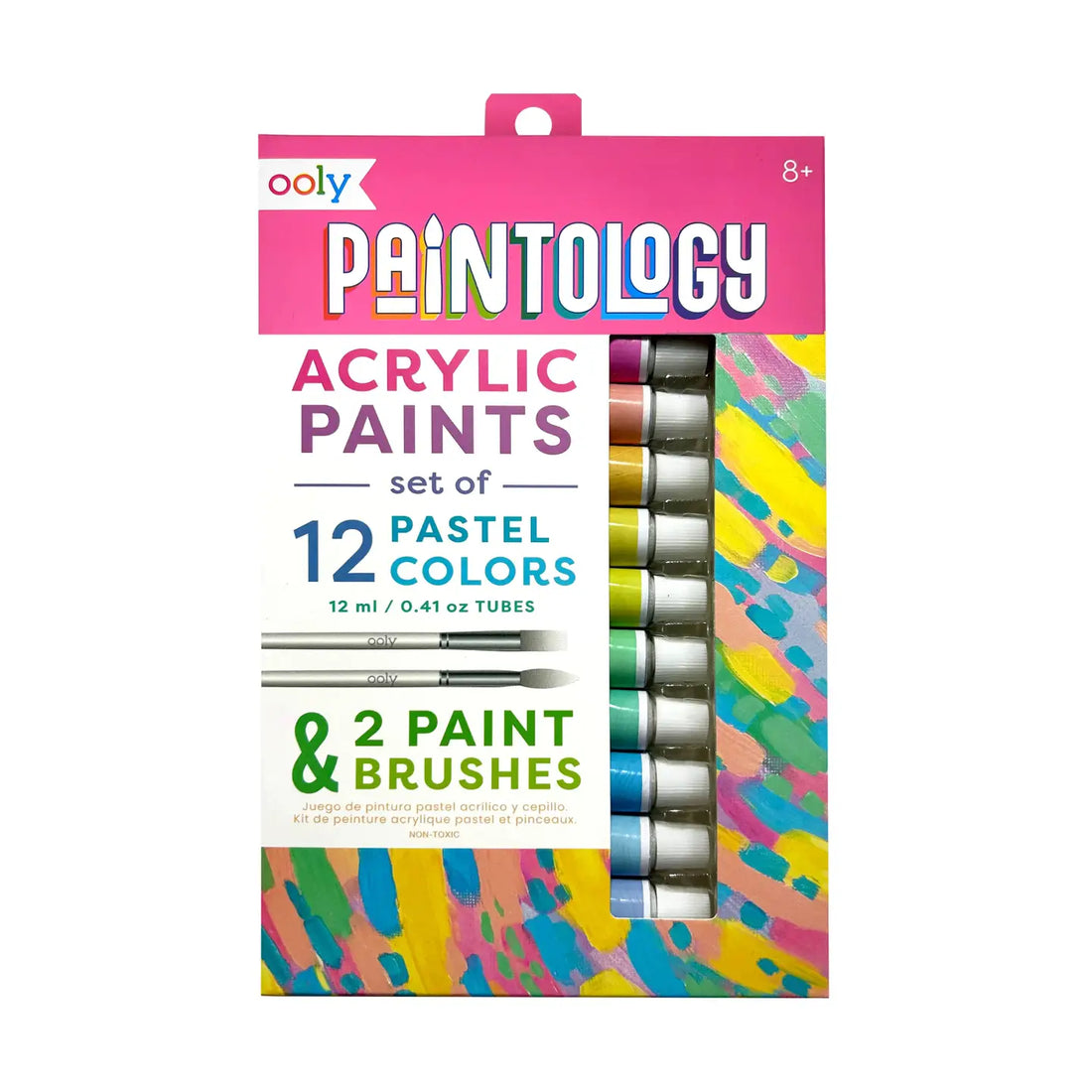 Paintology Acrylic Paints + Brushes